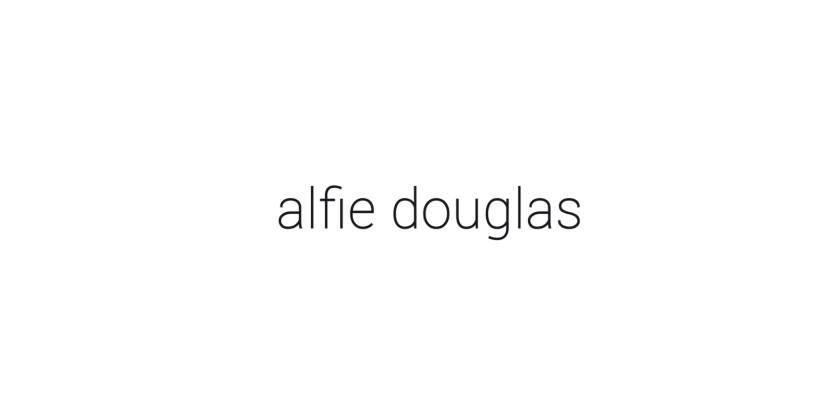 Alfie Douglas