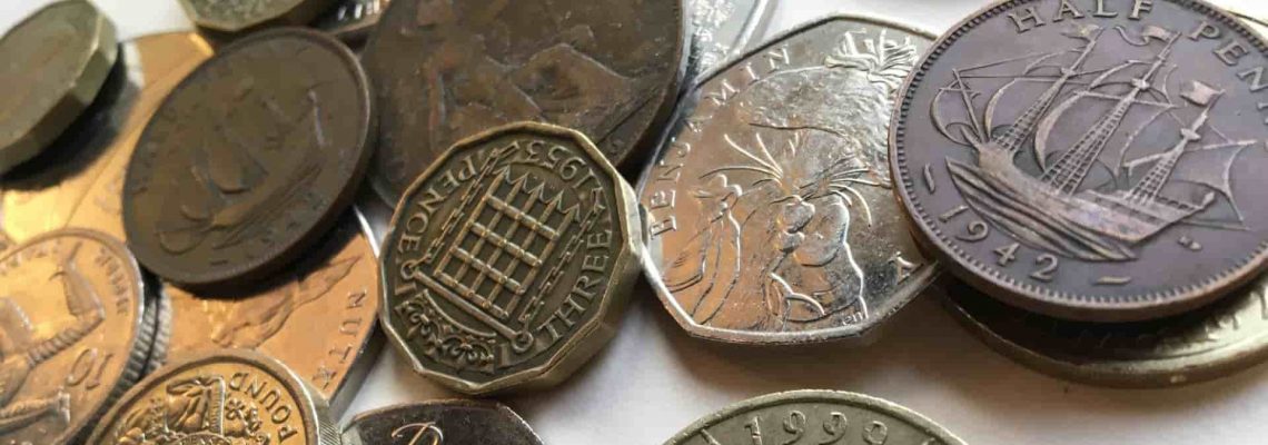 British coins - mix of pre-decimal and circulating