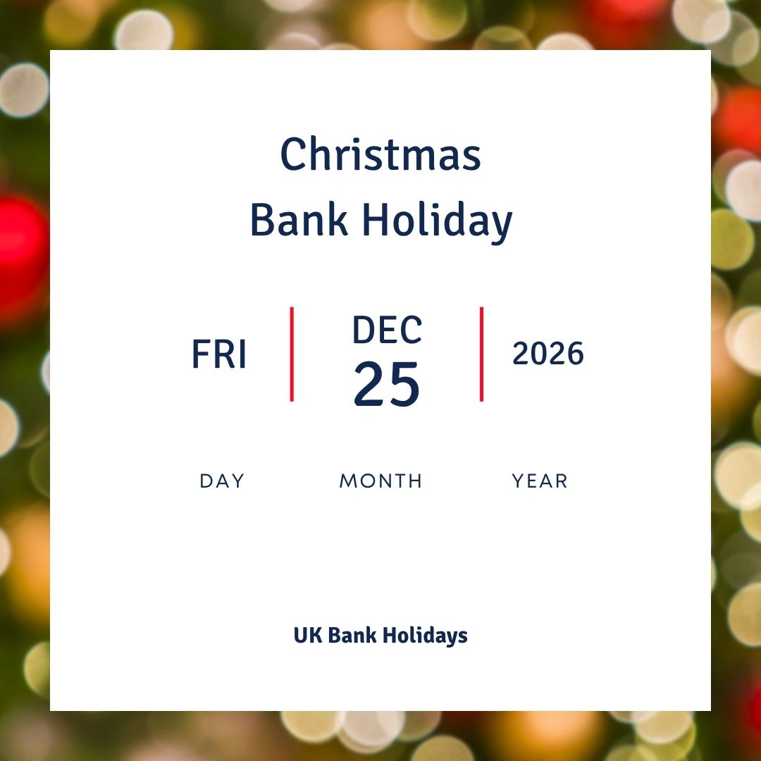 Christmas Bank Holiday