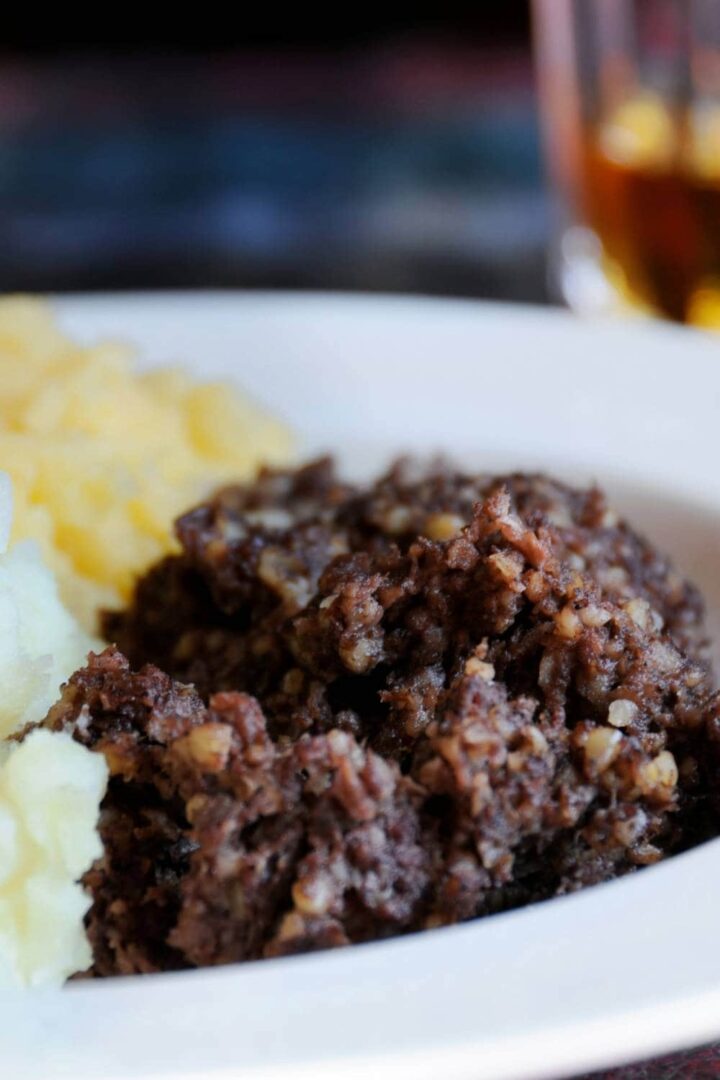 Haggis Neeps Tatties Whisky Scotland