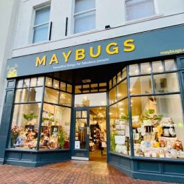 Maybugs shop on the high street in East Sussex