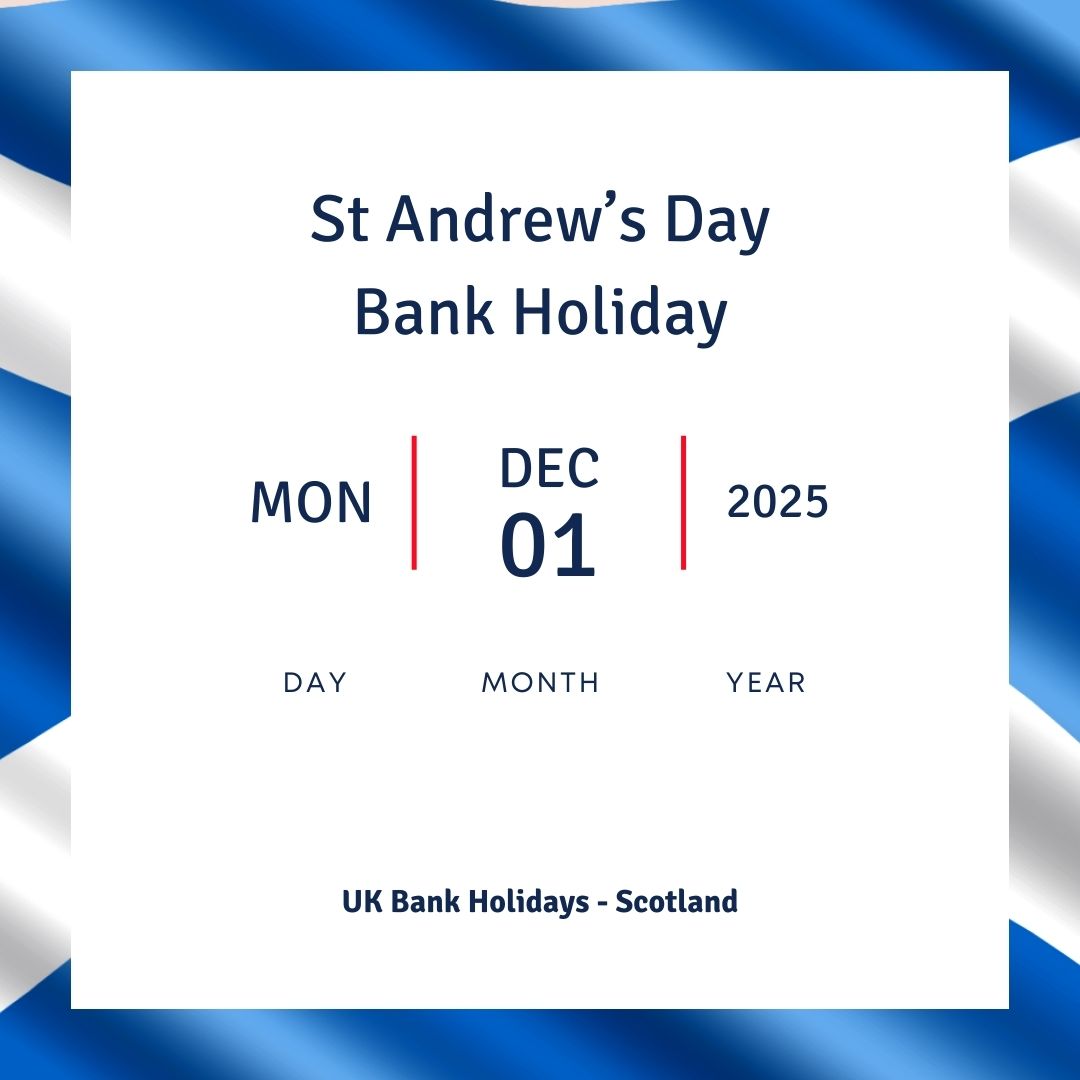 St Andrew's Day 2025