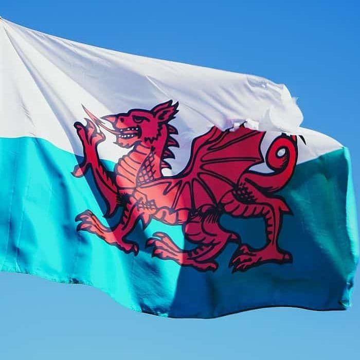 St Davids Day Welsh Flag