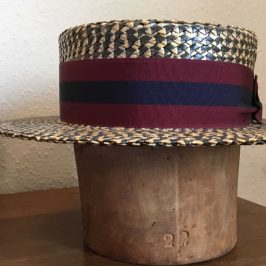 Straw Boater Hat from Luton