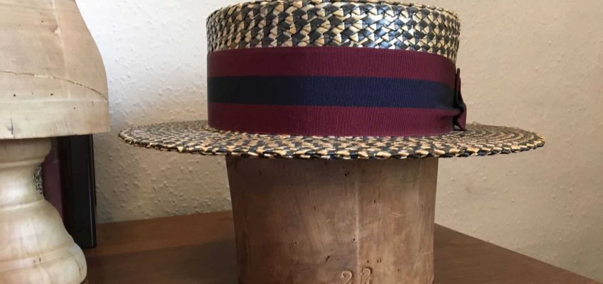 Straw Boater Hat from Luton